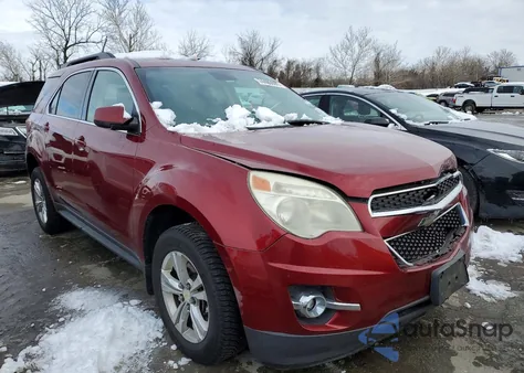 2012 Chevrolet Equinox Lt из США, поврежденный, VIN 2GNALPEK8C6394378